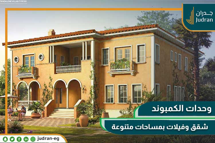 أنواع الوحدات المتاحة في كمبوند hyde park التجمع الخامس