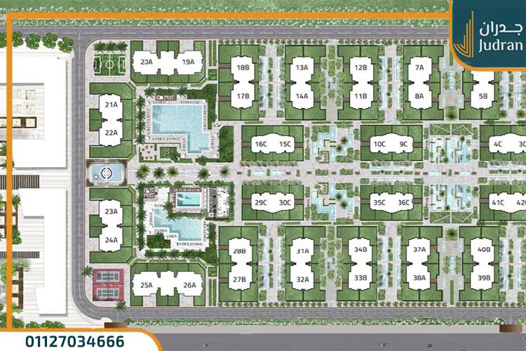 كمبوند كاسيل لاند مارك العاصمة الإدارية Castle Landmark بمقدم 10%