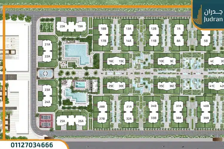 كمبوند كاسيل لاند مارك العاصمة الإدارية Castle Landmark بمقدم 10%