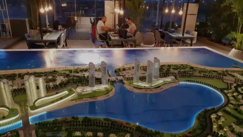 شاليه للبيع في ابراج نورث ايدج العلمين بمساحة 333 متر مربع