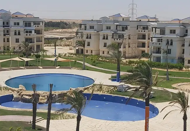 شالية للبيع في كمبوند بالم هيلز العلمين الجديدة بمساحة 134 متر مربع