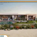 فيلا بمساحة 400 متر علي البحر مباشرة في سيلفر ساندس من اورا