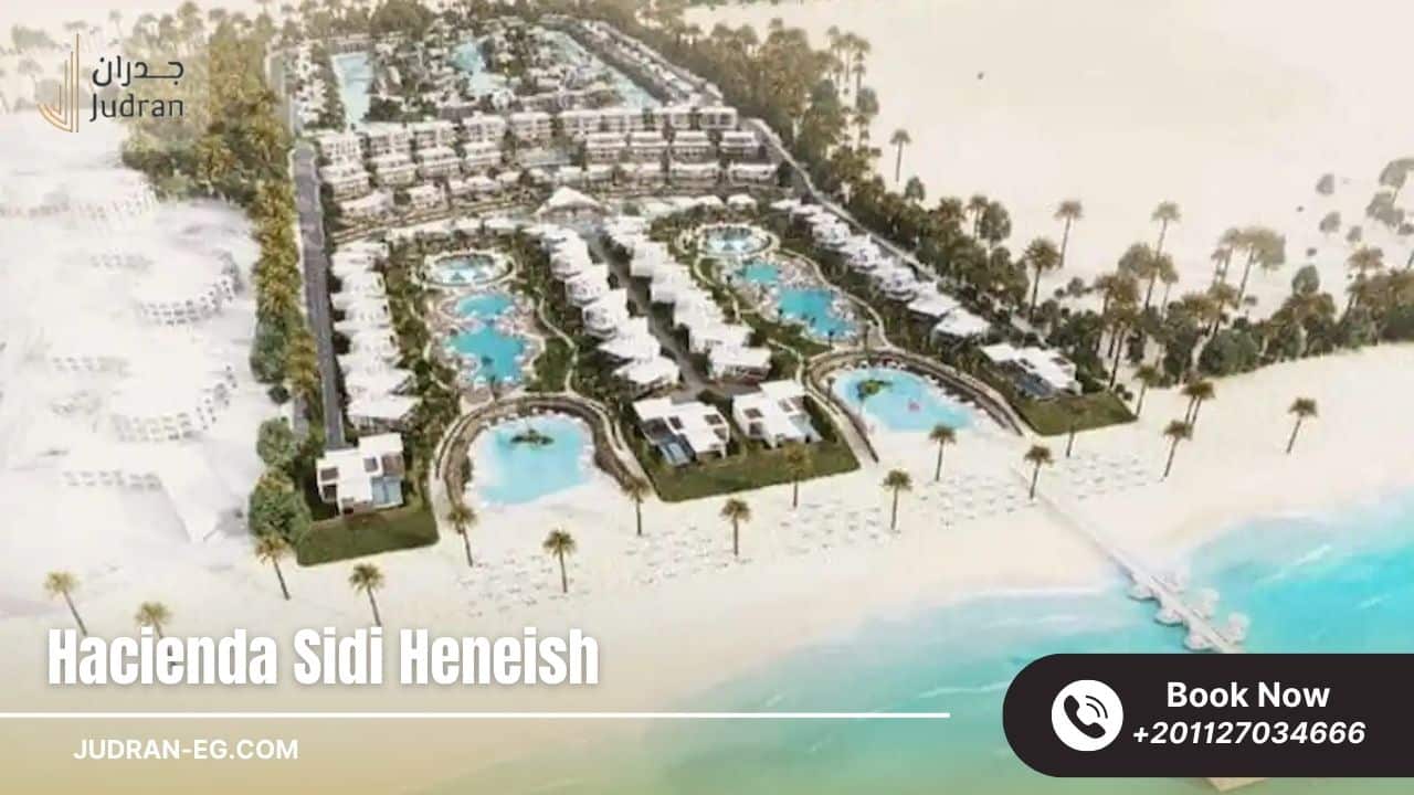 مساحة مشروع بالم هيلز سيدي حنيش الساحل الشمالي