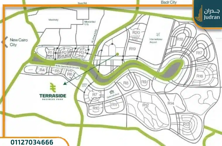 تيرا سايد بيزنس العاصمة Terraside Business بمقدم 10%