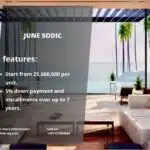 جون سوديك الساحل الشمالي June Sodic أحدث أسعار وتفاصيل 2025