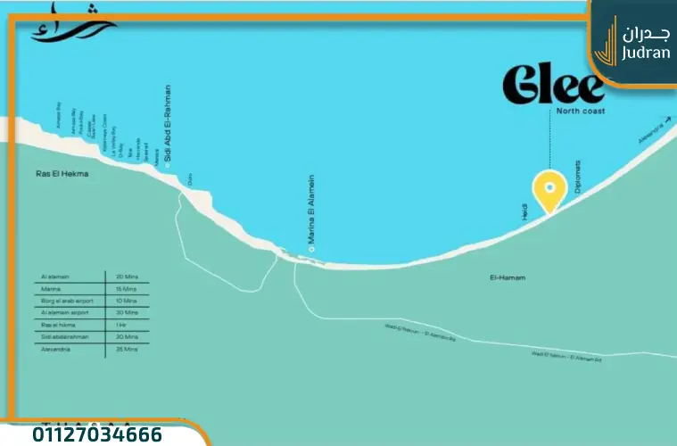 قرية جلي الساحل الشمالي Glee North Coast