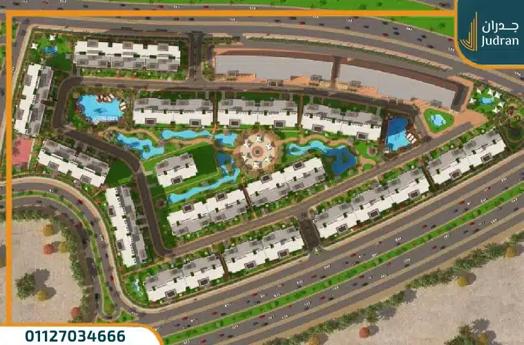 تفاصيل مساحات Town Gate New Capital Compound