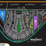 مول ذا بوليفارد العاصمة الإدارية Boulevard Mall بمقدم 5% فقط