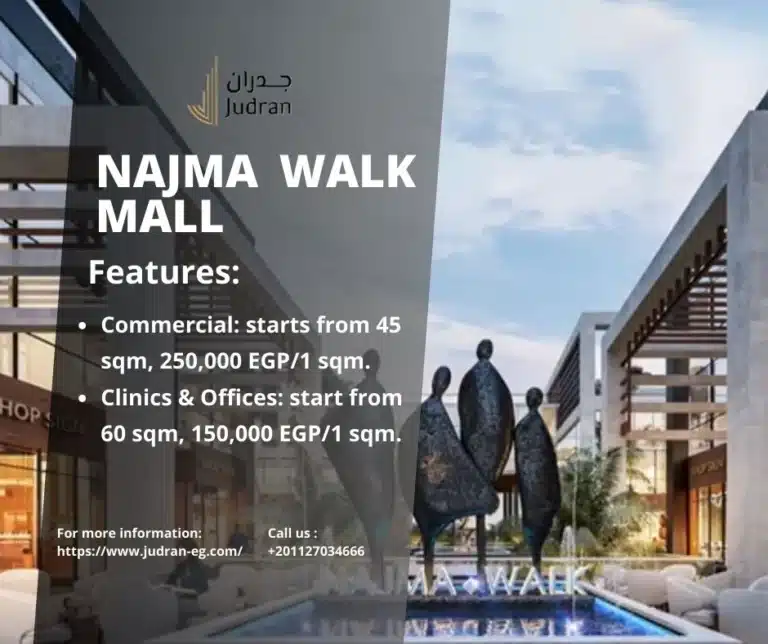 مول نجمة ووك القاهرة الجديدة Najma Walk Mall New Cairo