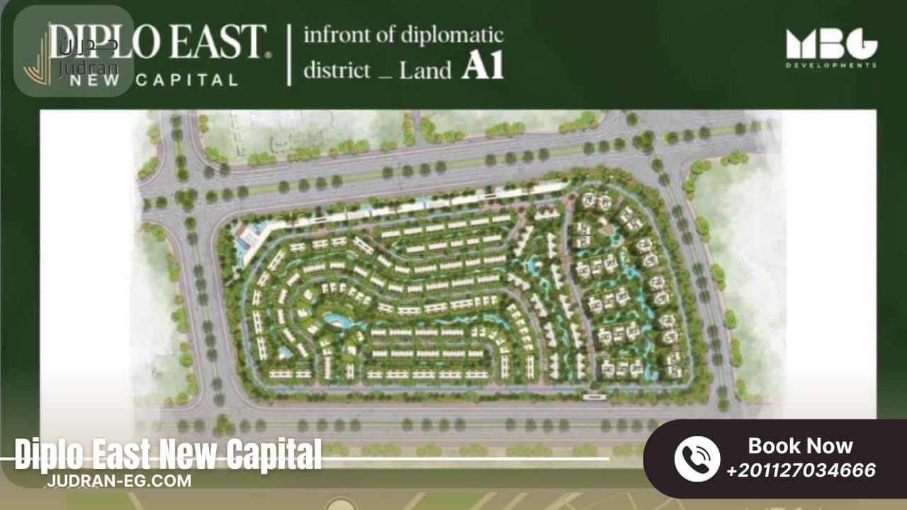 تصميم كمبوند Diplo East New Capital