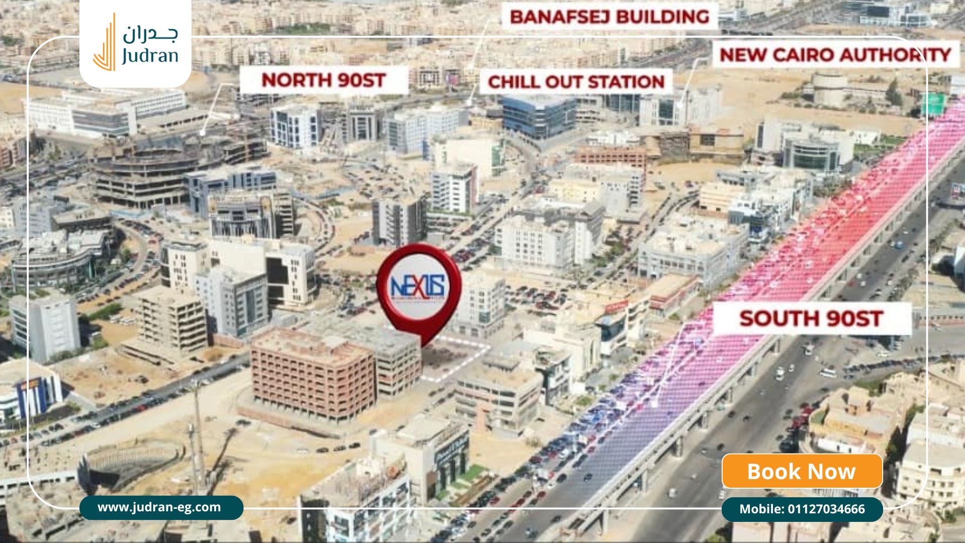 أهمية الموقع الاستراتيجي الجذاب لمول نيكسوس بيزنس هب