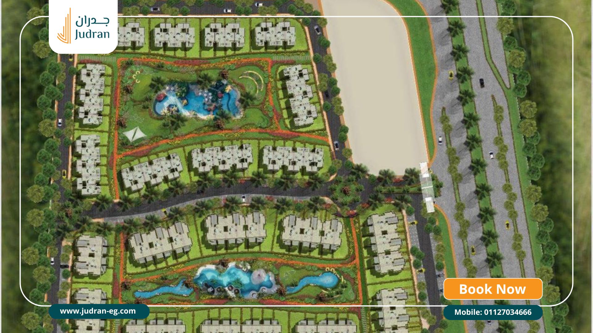 تصميم كمبوند اكاسا الما القاهرة الجديدة