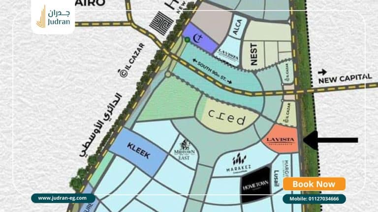 كمبوند الباتيو ريفا التجمع السادس El Patio Riva New Cairo