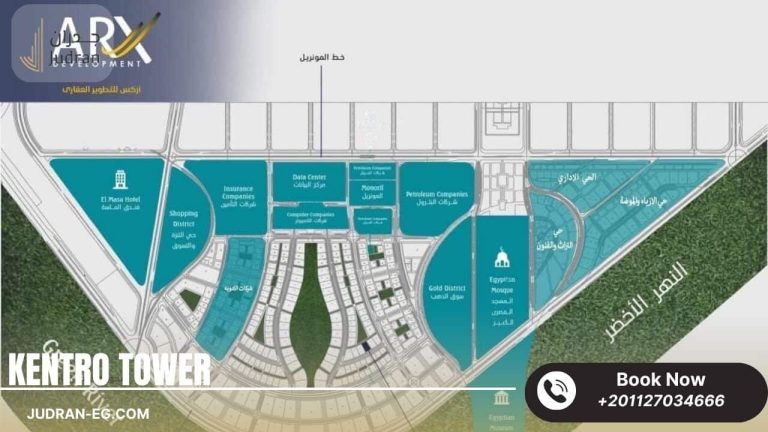 كينترو تاور العاصمة الإدارية Kentro Tower New Capital