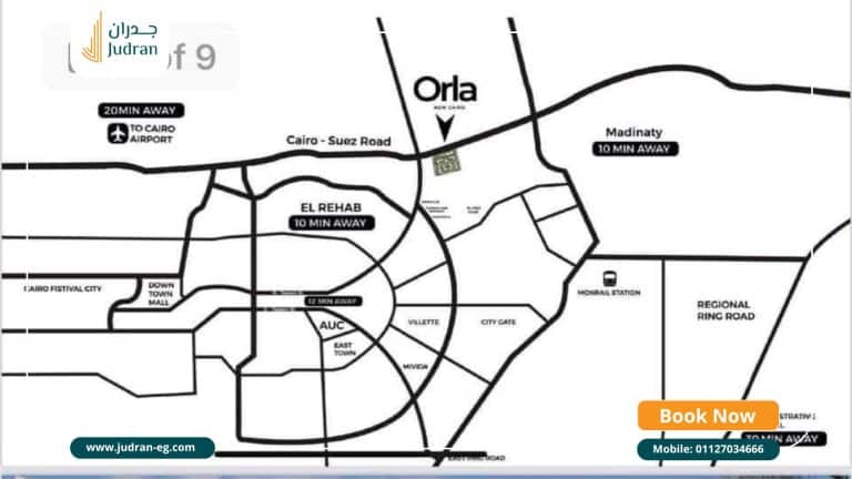 كمبوند اورلا التجمع الخامس Orla New Cairo