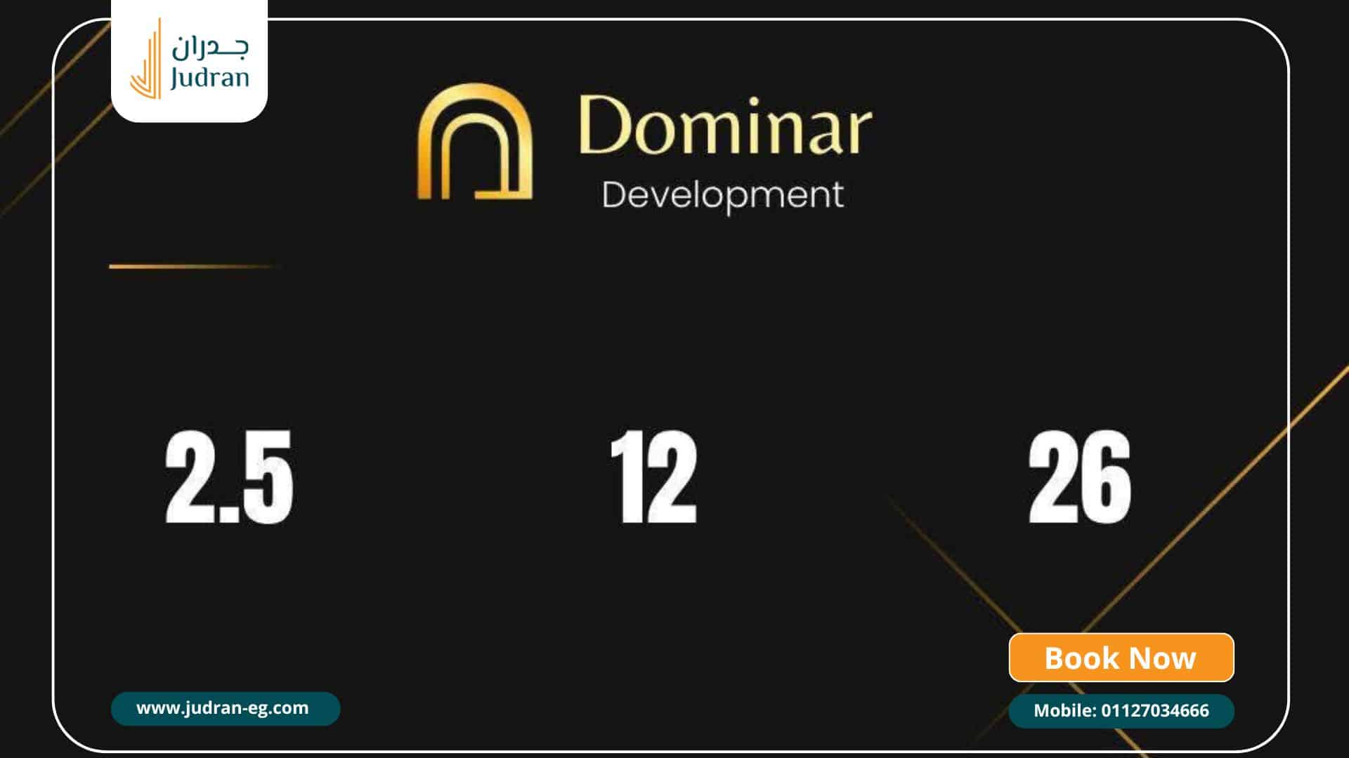 مميزات كمبوند دومينار العاصمة الإدارية R8