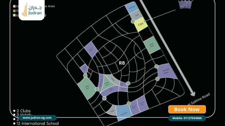 مشروع كوين بارك العاصمة الإدارية Euphoria Queen Park R8