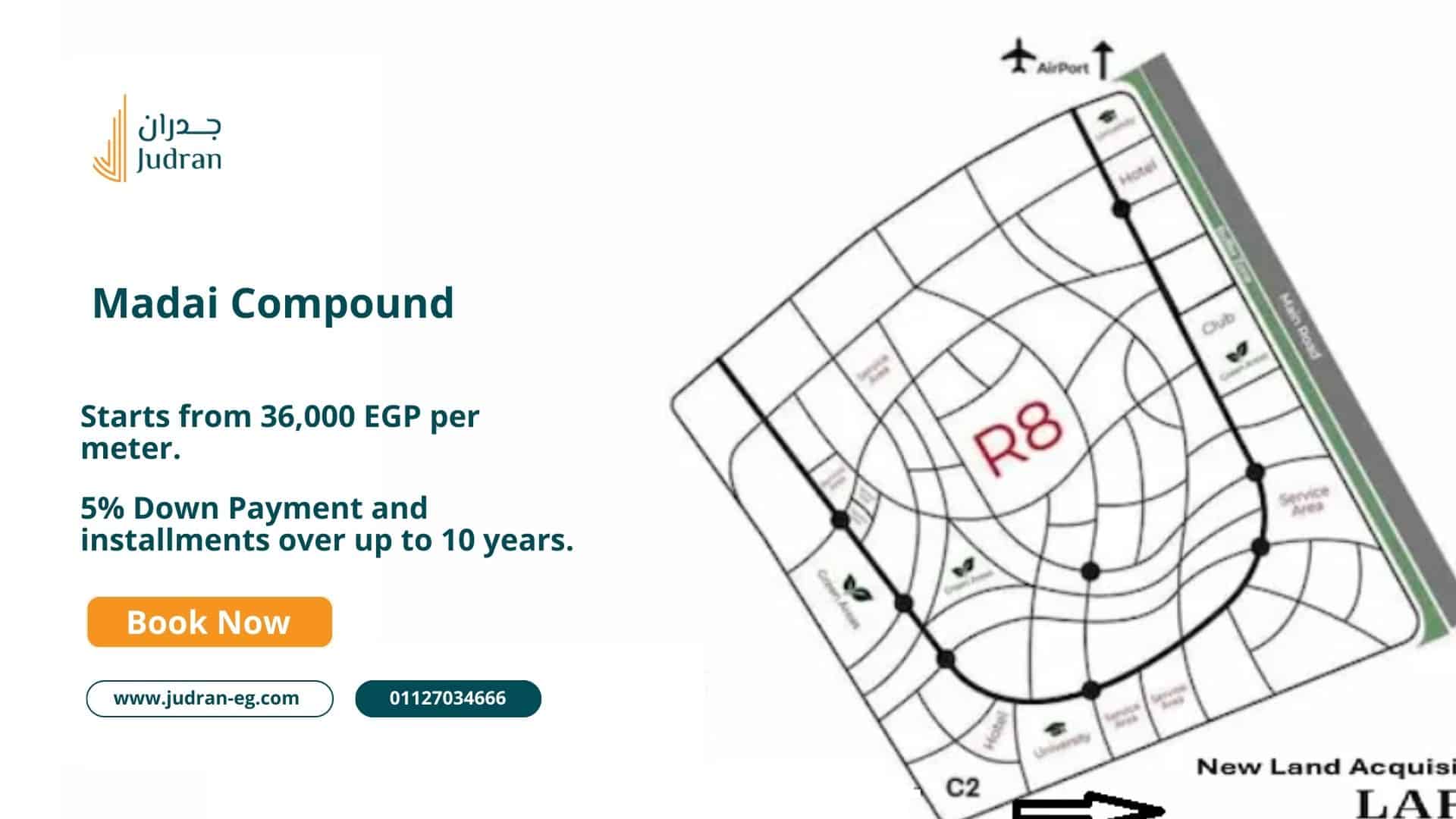 أسعار الوحدات داخل كمبوند Madai العاصمة الإدارية