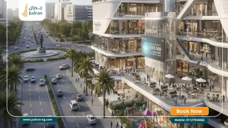 مول أكسنت التجمع الخامس Axent Mall New cairo استثمار 2026